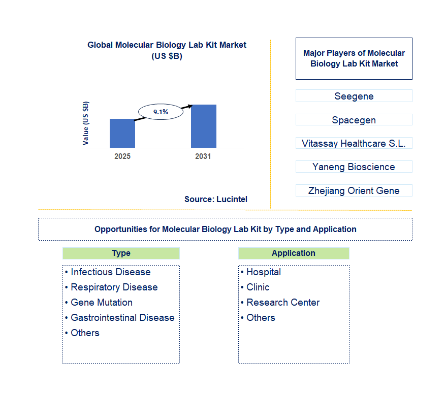 Molecular Biology Lab Kit Market Trends and Forecast